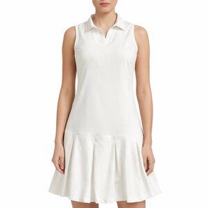 NEW Wicked by Women with Control Sleeveless Drop Waist Dress White XXS